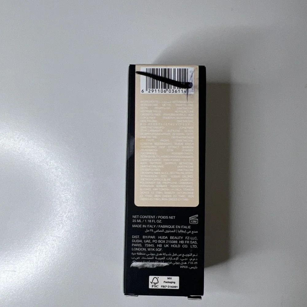 Huda Beauty FauxFilter Luminous Matte Liquid Foundation ~ VANILLA 120B ~ 1.18 oz
